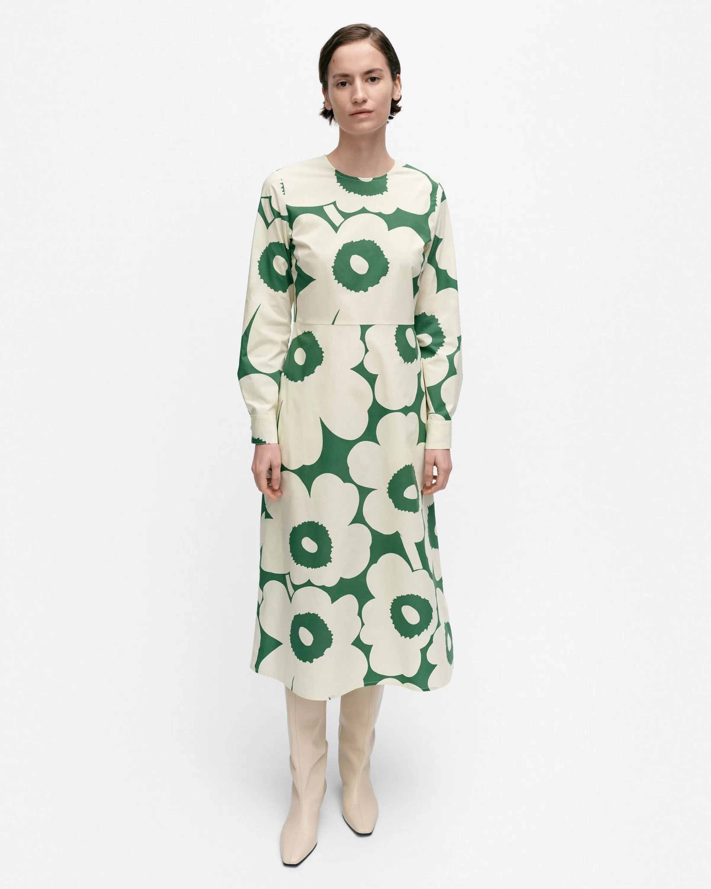 Marimekko Mekot^Katse Unikko Puuvillapopliinimekko