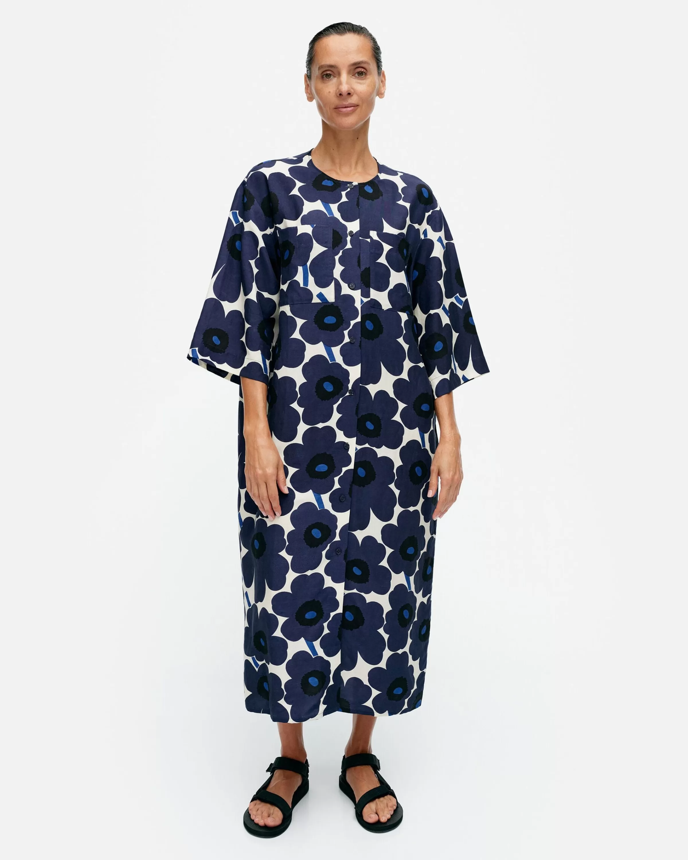 Marimekko Mekot^Markkinat Unikko Kuprosekoitemekko