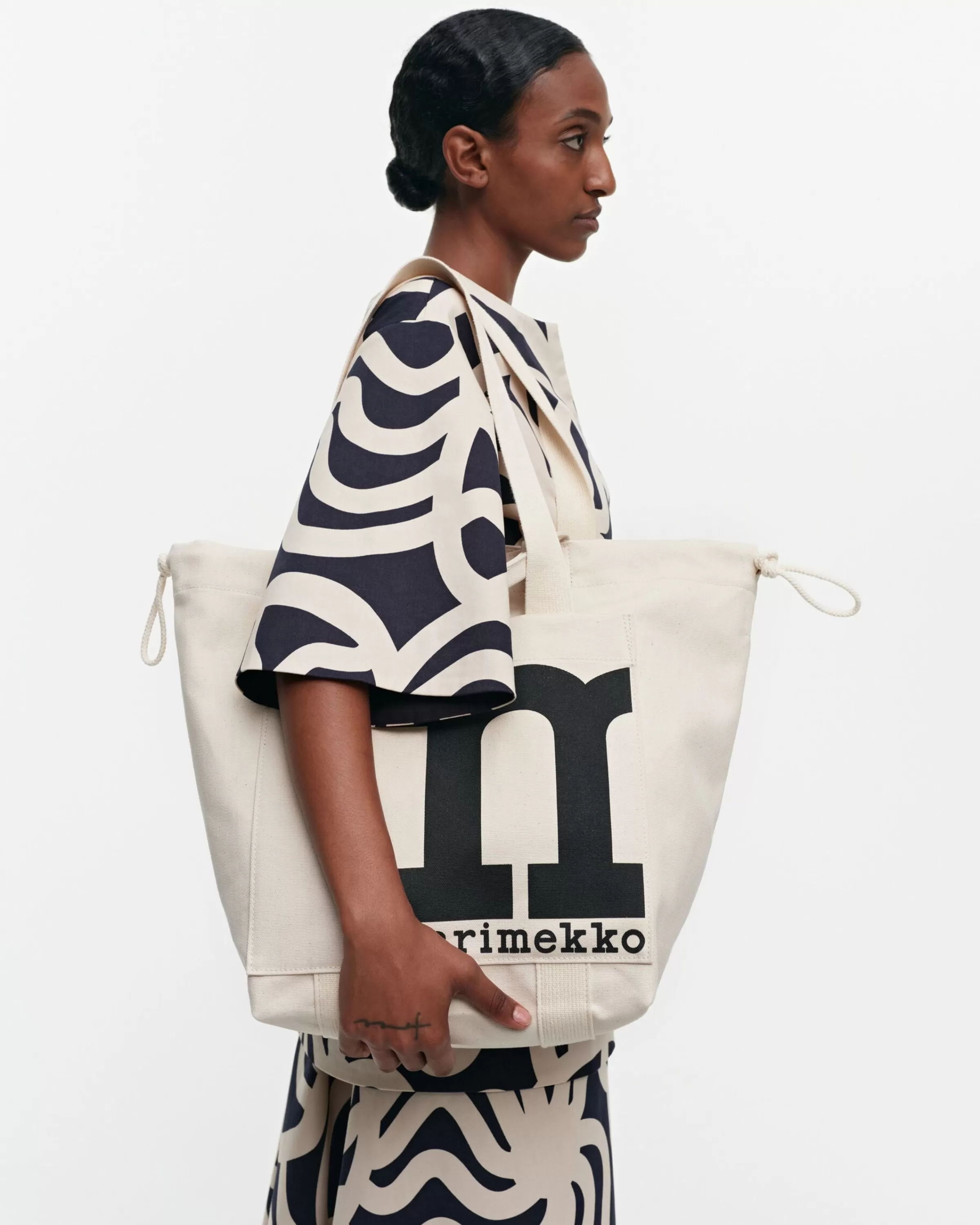 Marimekko Kangaslaukut^Mono City Tote Solid Olkalaukku