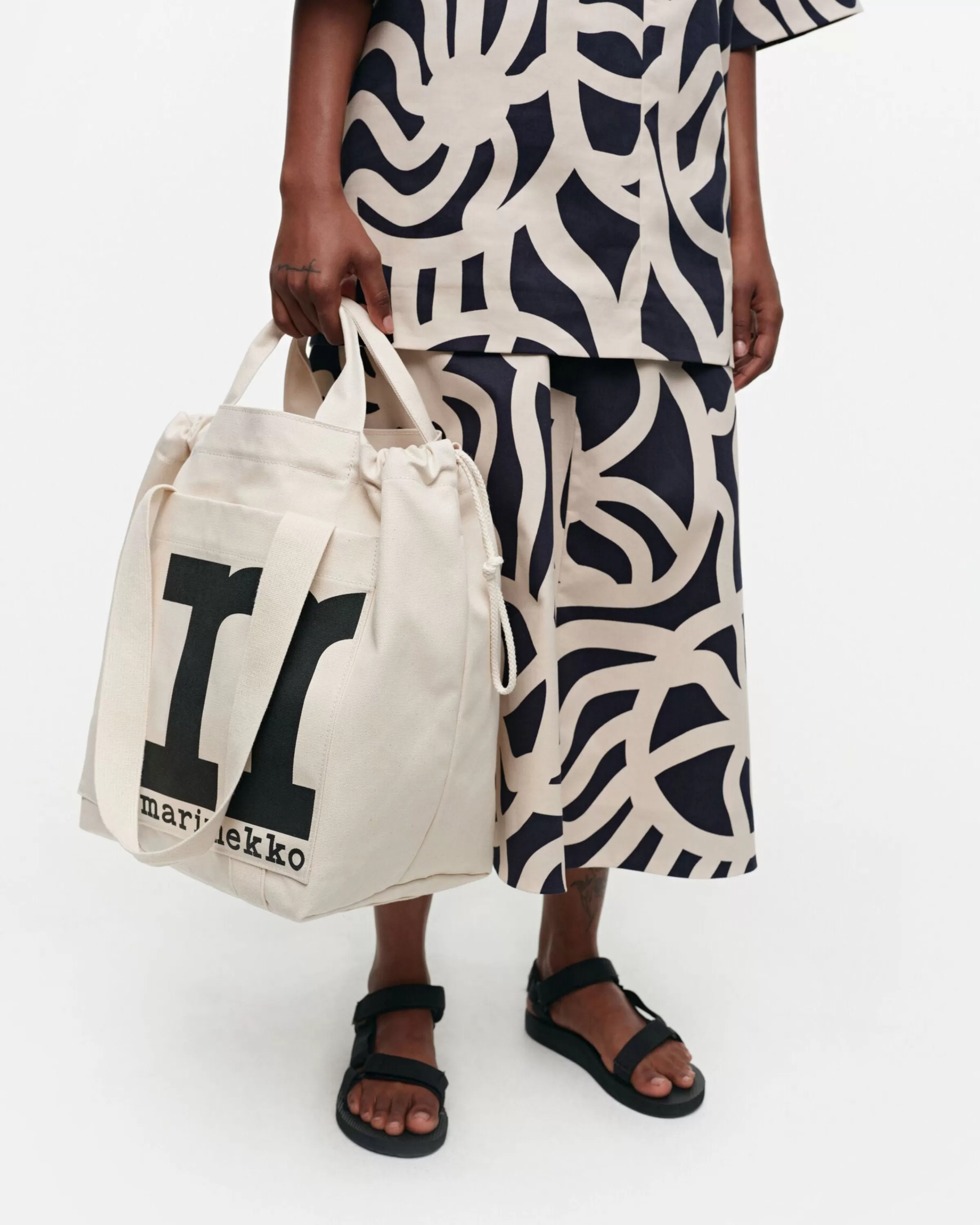 Marimekko Kangaslaukut^Mono City Tote Solid Olkalaukku