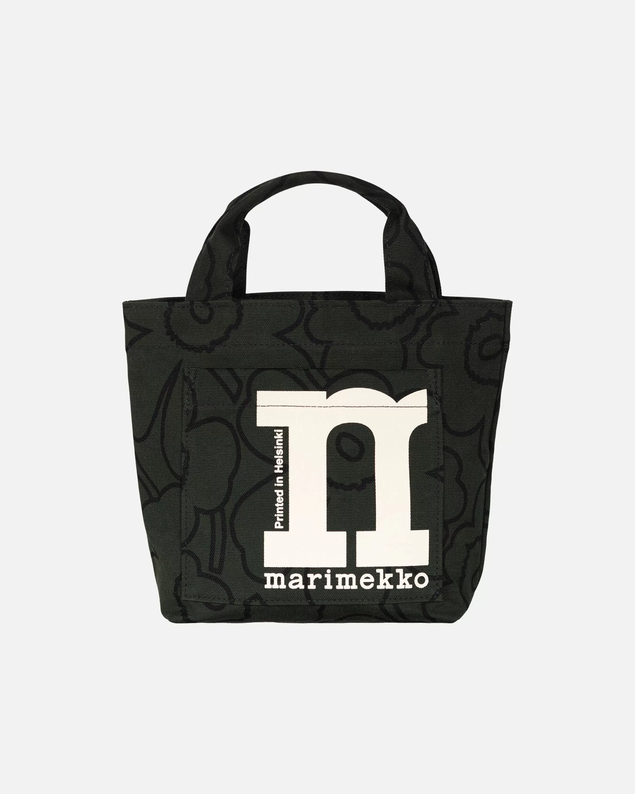 Marimekko Kangaslaukut^Mono Mini Tote Piirto Unikko Laukku