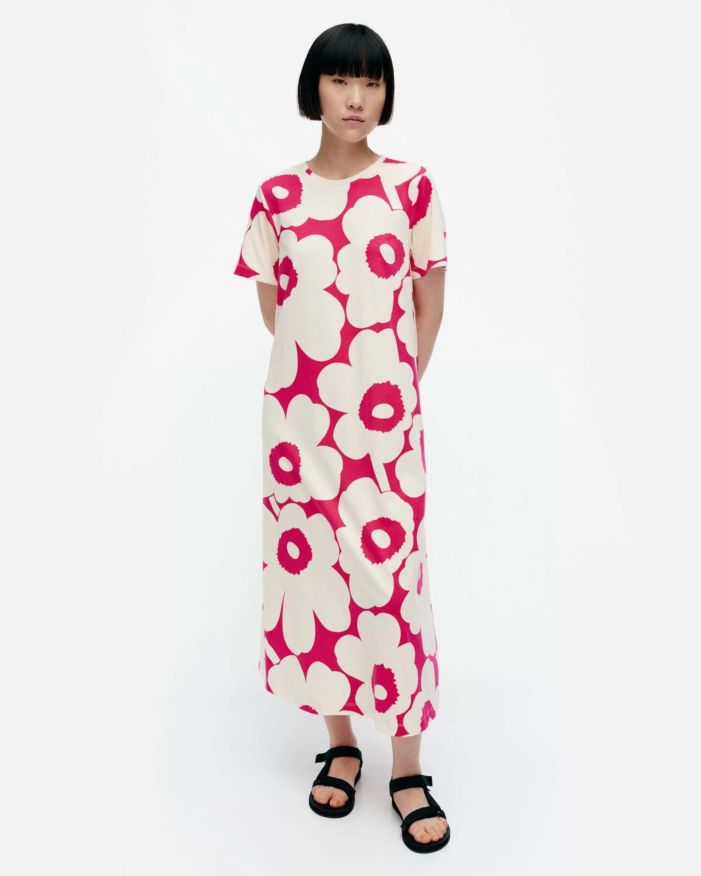 Marimekko Mekot^Pisteinen Unikko Trikoomekko